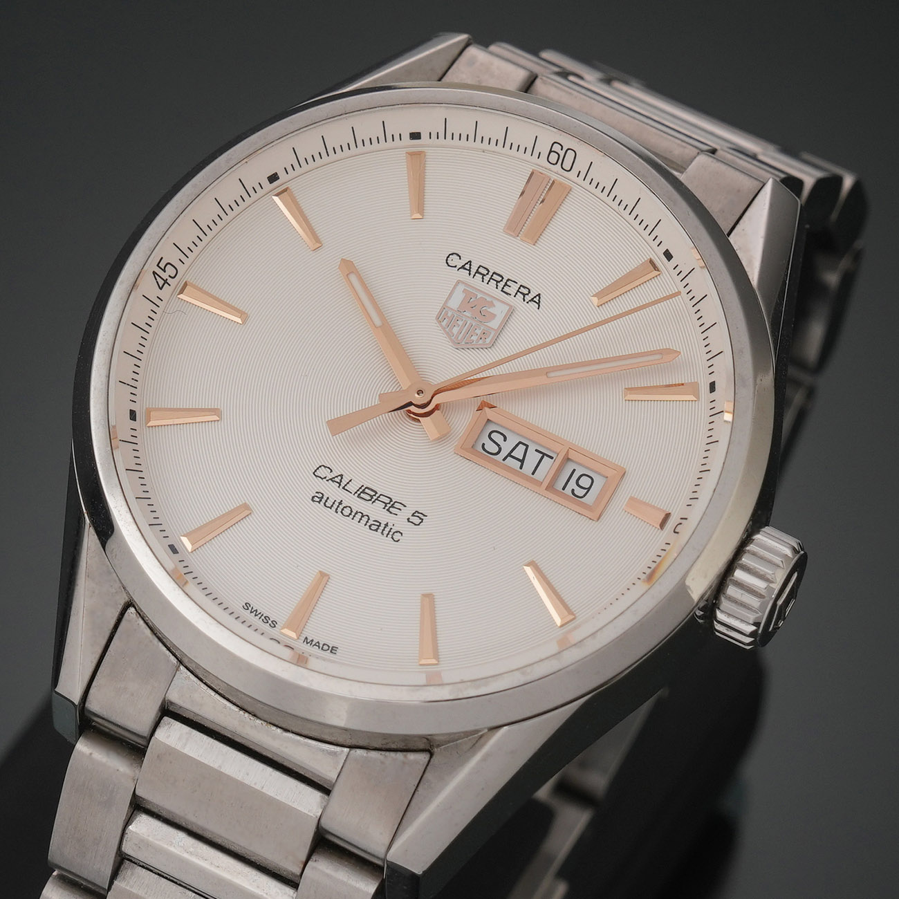 TAG HEUER(USED)태그호이어 까레라 데이데이트 WAR201